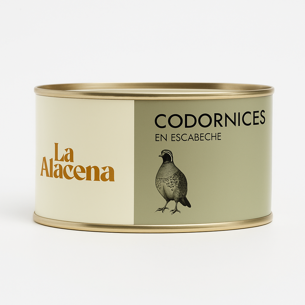 Codorniz Escabechada en Lata