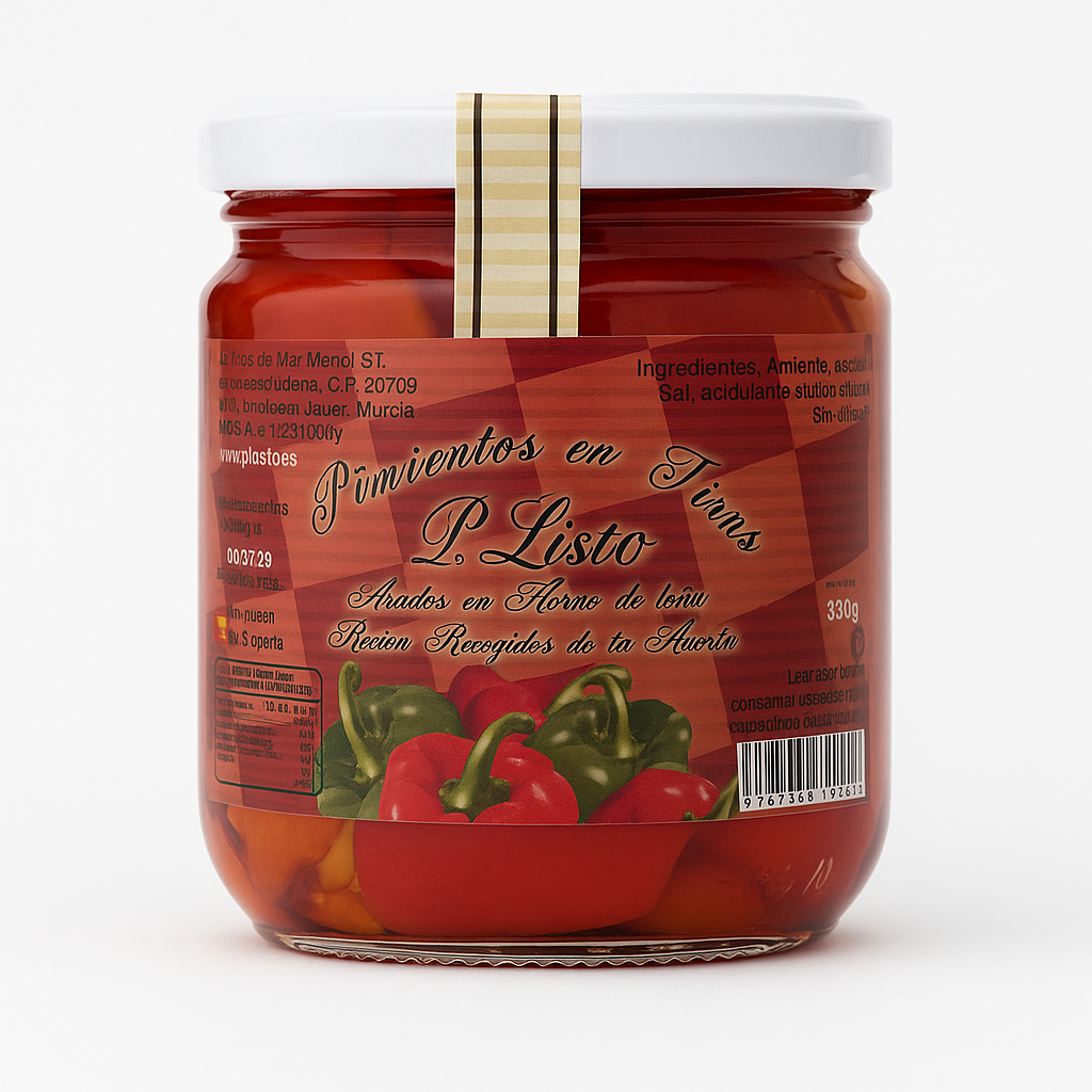 Pimiento en tiras