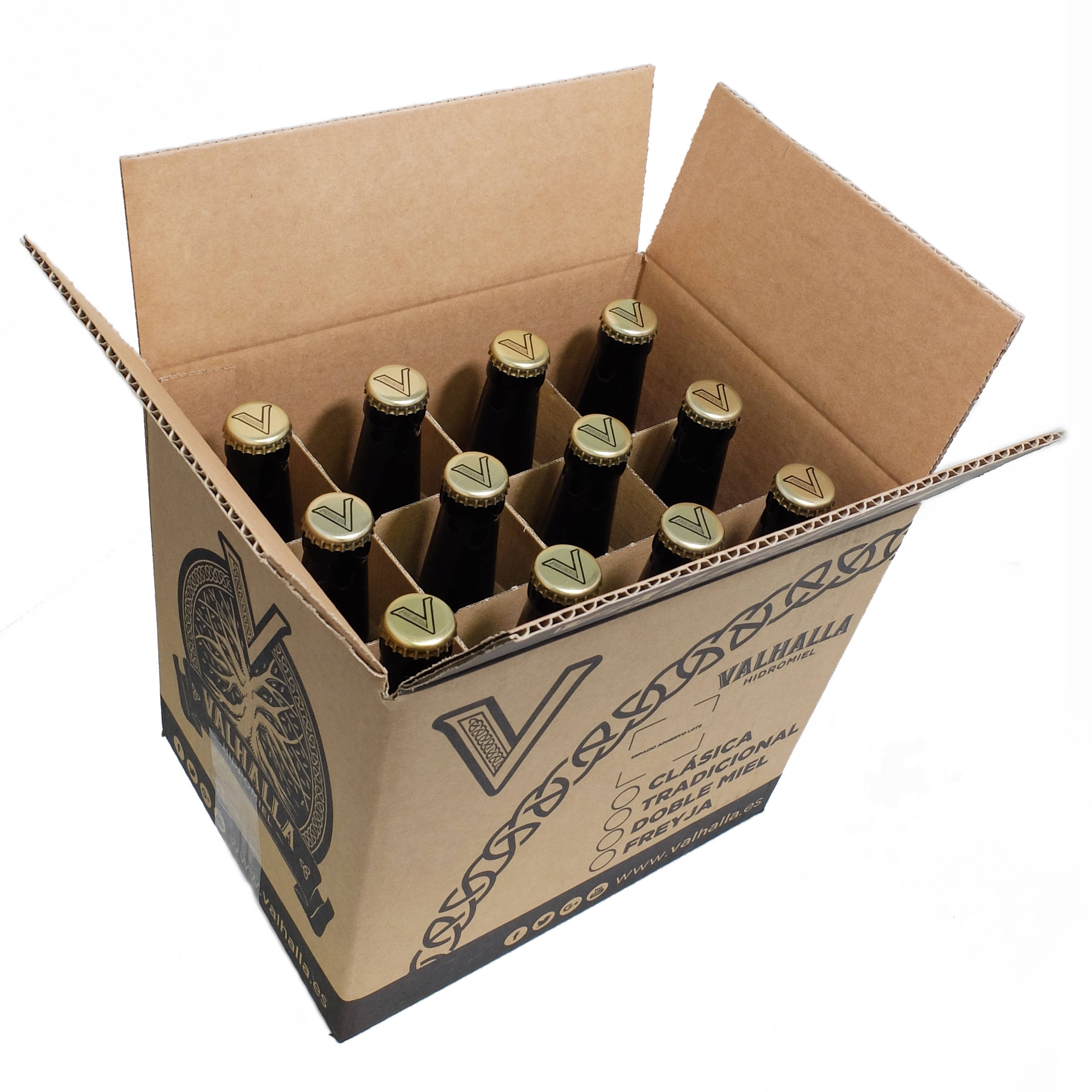 Valhalla Doble Miel - Caja de 12 botellines de 33cl