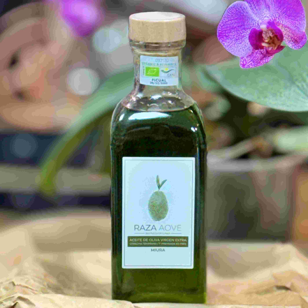 Oli d'Oliva Verge Extra (AOVE) Raça Picual Ecològic – Reserva de la Biosfera