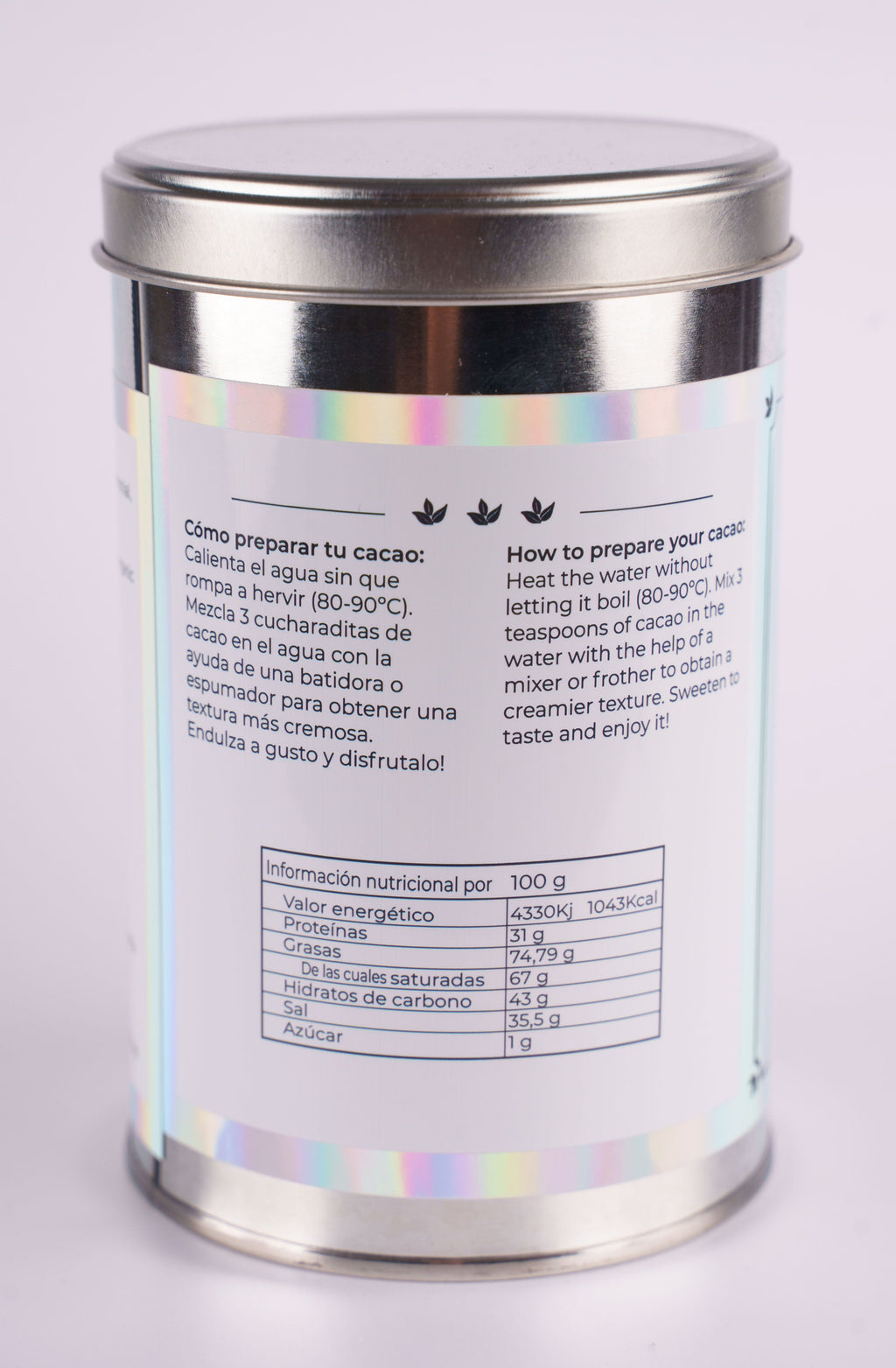 Cacao Kids 350g (Picado) – Edición en Lata - Casa Alicia Ultramarinos