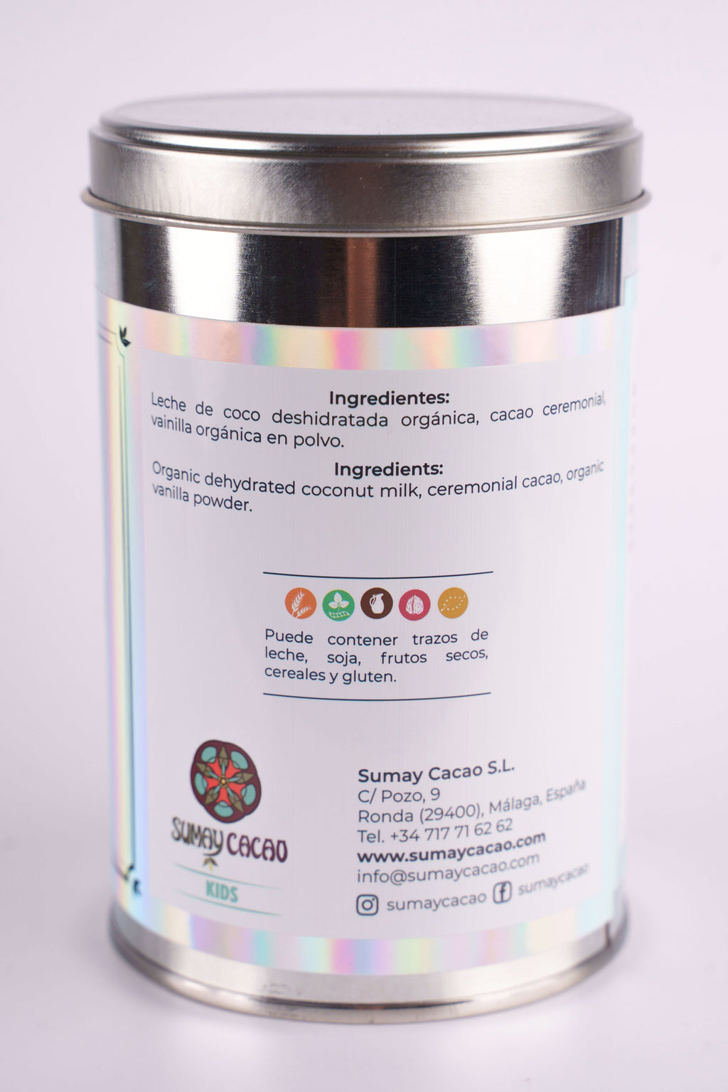 Cacao Kids 350g (Picado) – Edición en Lata - Casa Alicia Ultramarinos