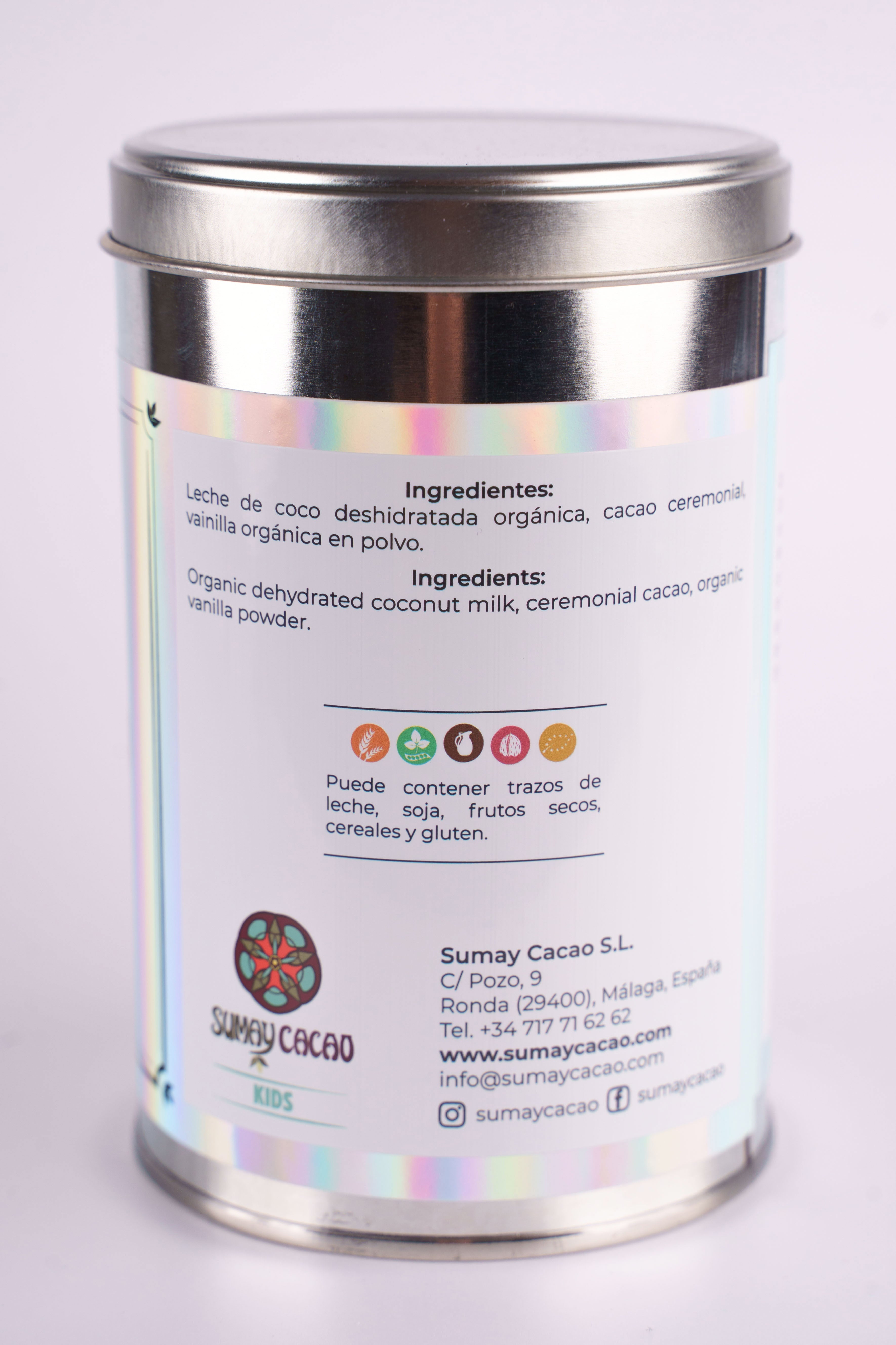 Cacao Kids 350g (Picado) – Edición en Lata - Casa Alicia Ultramarinos