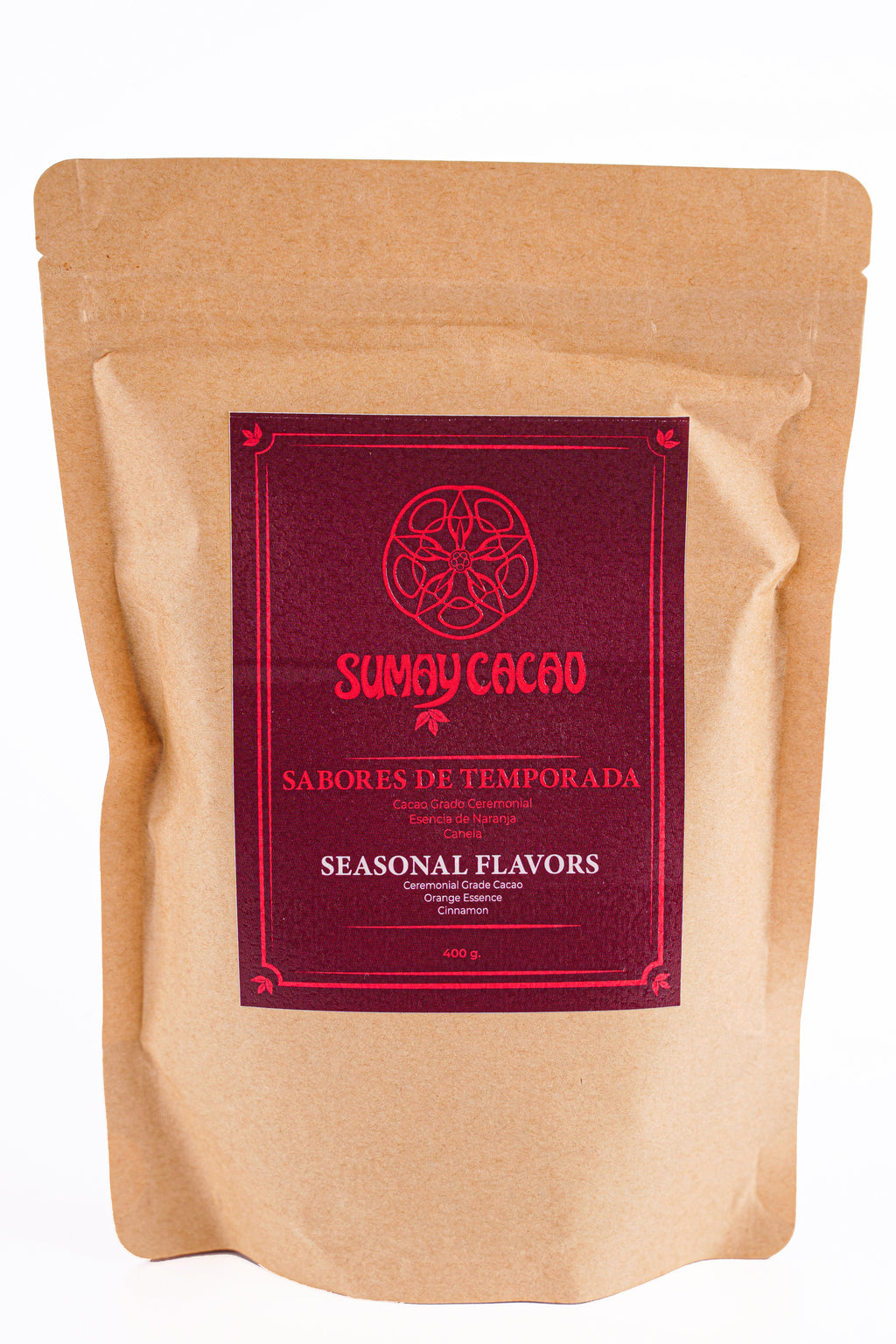 Cacao Sabores de Temporada 350g (Picado) - Perú - Casa Alicia Ultramarinos