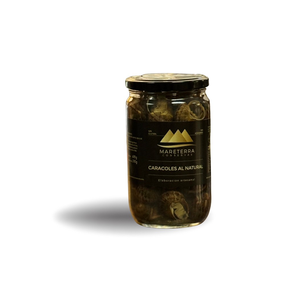 Cargols al natural -Mareterra conserves