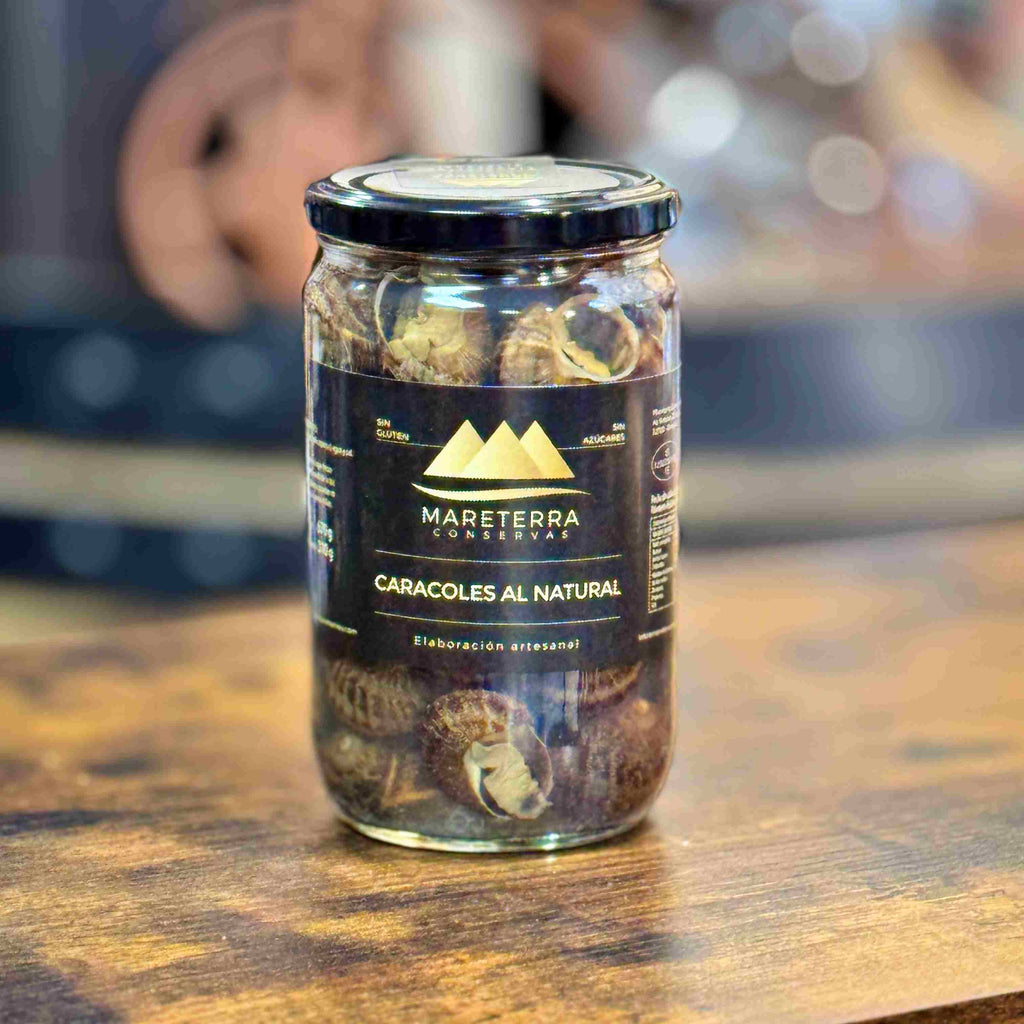 Cargols al natural -Mareterra conserves