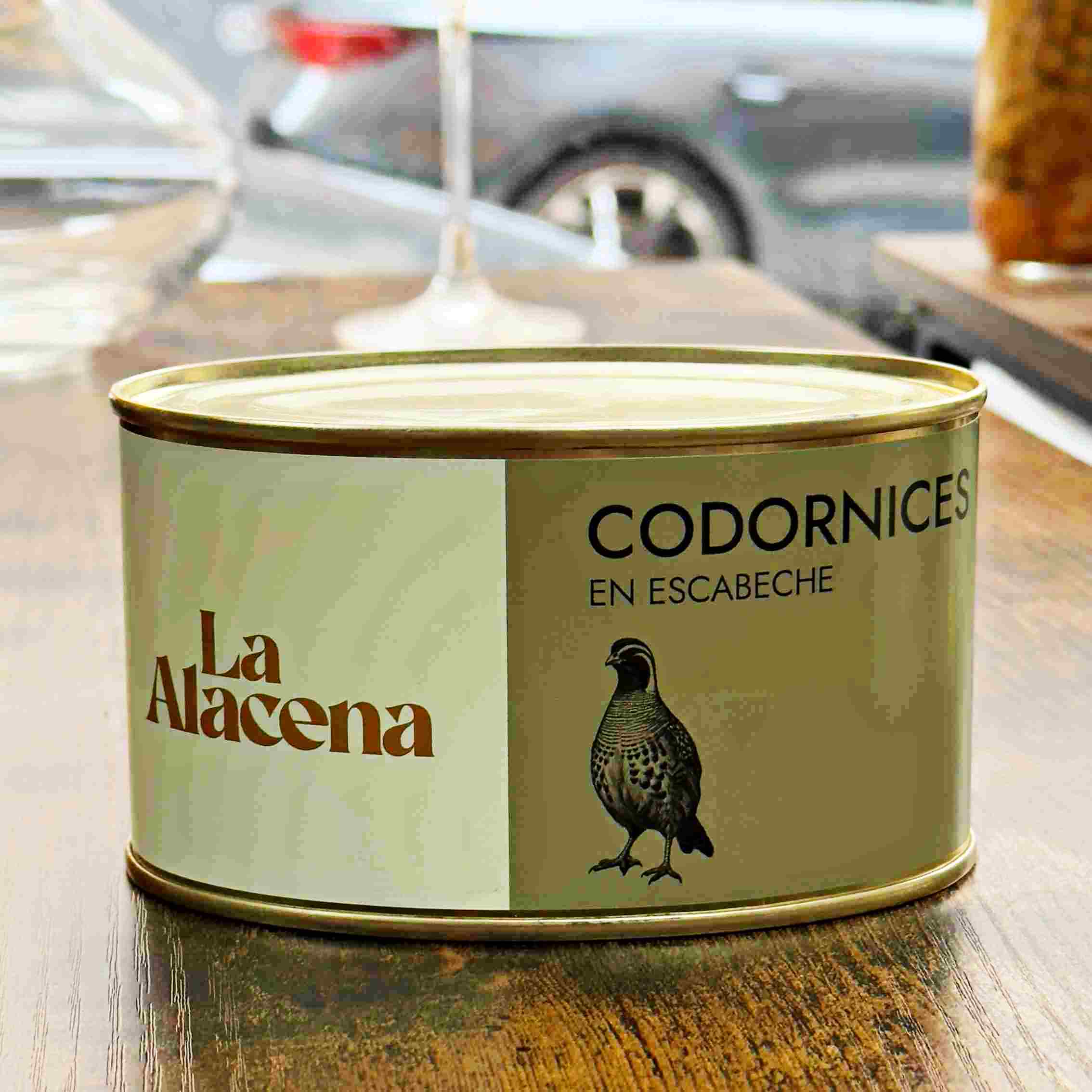Codorniz Escabechada en Lata – La Alacena