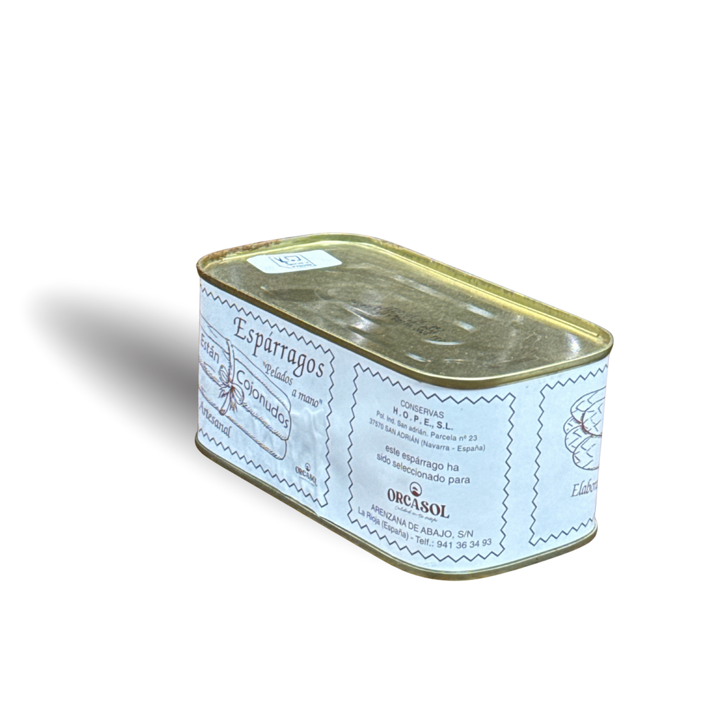Espàrrecs Blancs Pelats a Mà – Conserva Artesanal