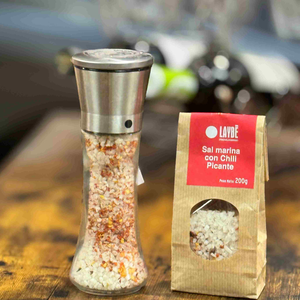 Molinet de Sal Marina amb Chili Picante – Laybé