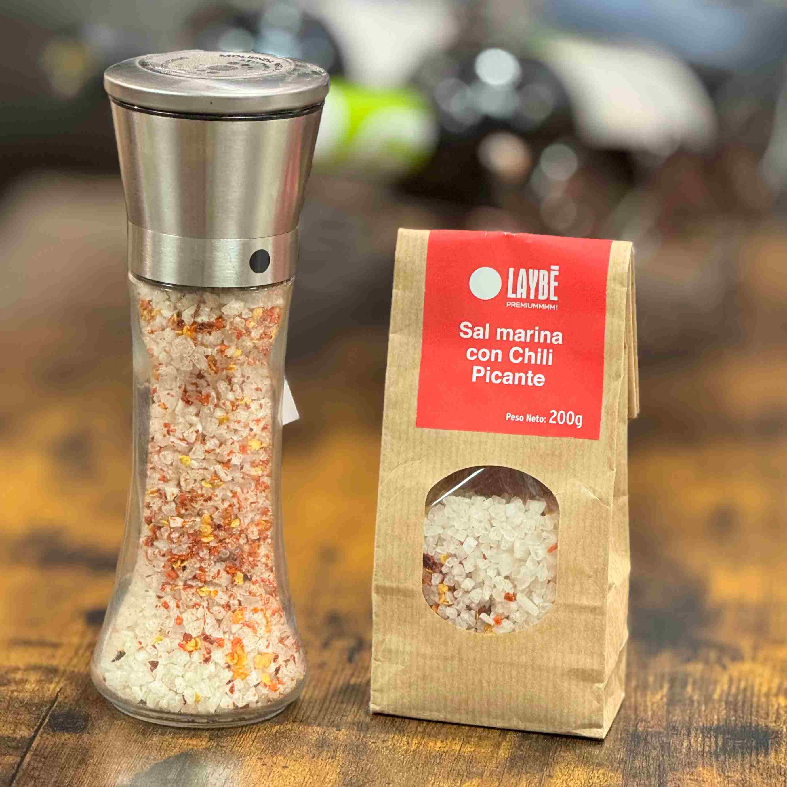 Recanvi Molinet Sal marina amb Chili picant - Laybé