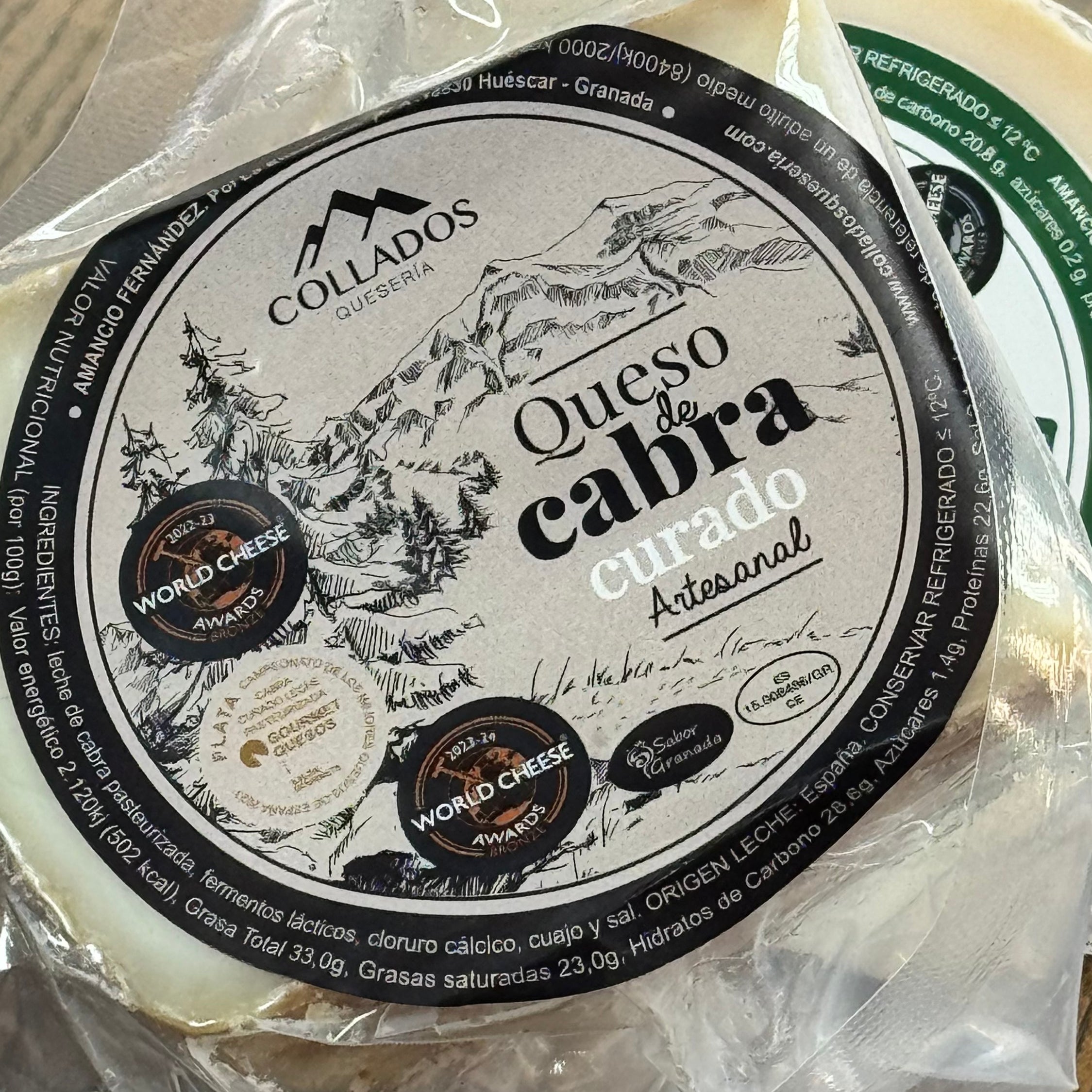 Queso de cabra Curado