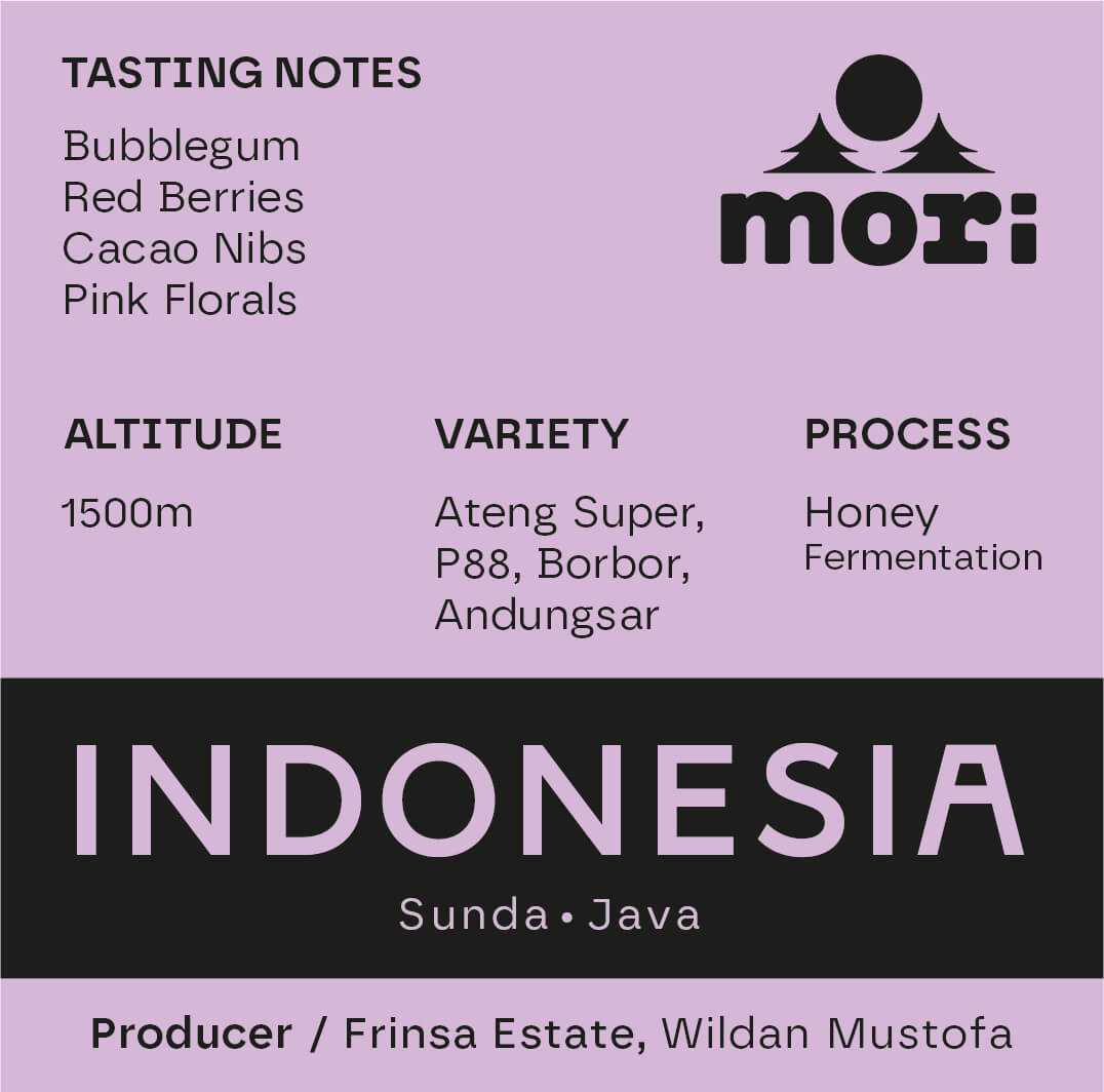 Indonesia - Frinsa Estate –  Fermentation Honey
