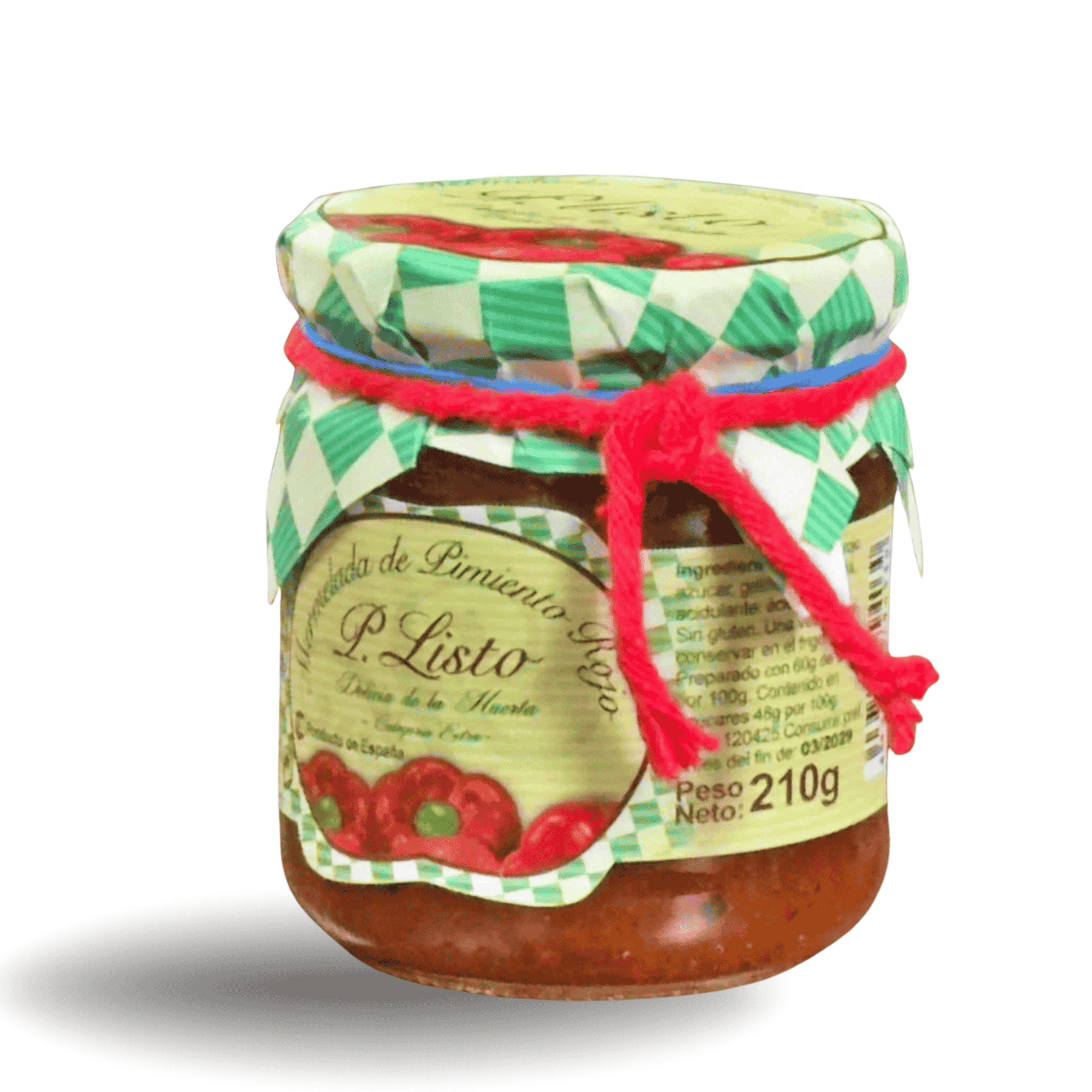 Mermelada de pimiento rojo - de P Listo