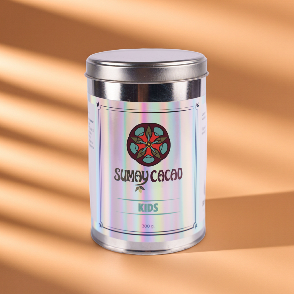 Cacao Kids 350g (Picado) – Edición en Lata - Casa Alicia Ultramarinos