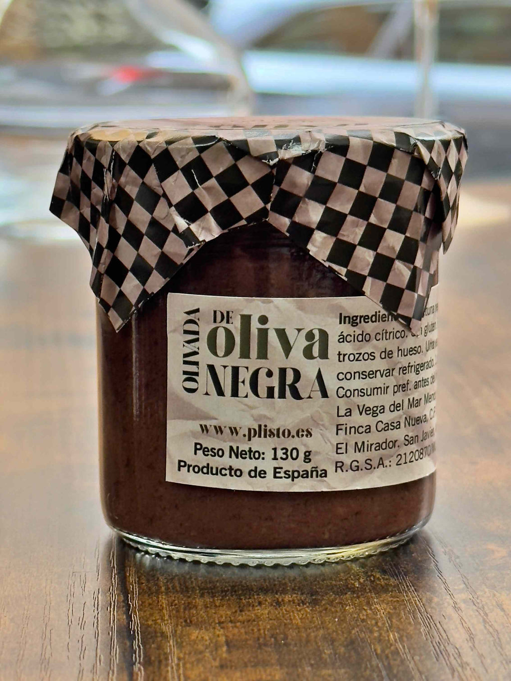 Crema d'oliva negra amb Tàpenes
