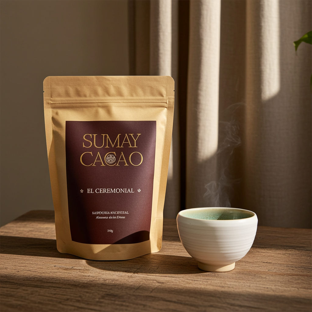 Ritual Esencial – Cacao Ceremonial + Taza - Casa Alicia Ultramarinos
