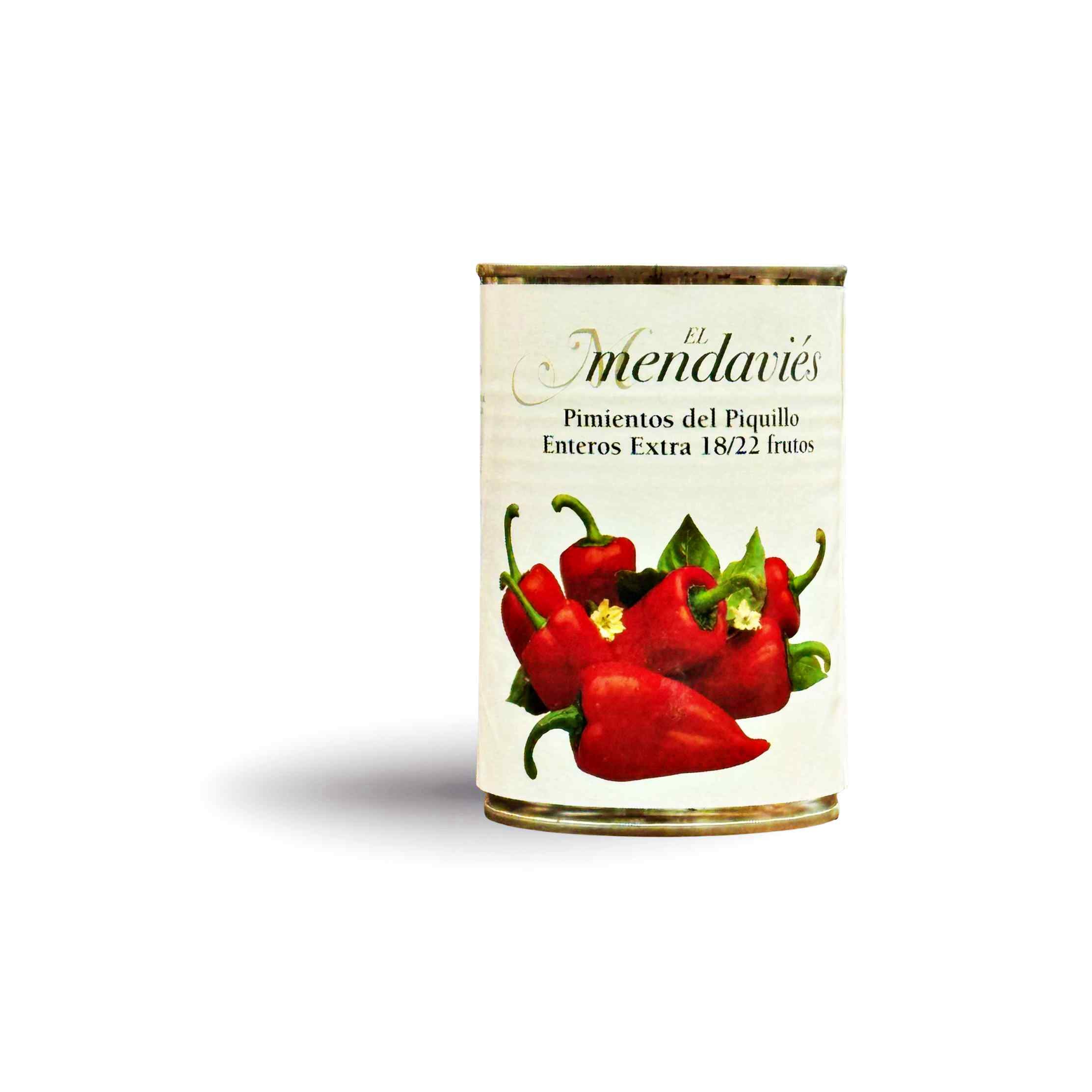 Pimientos del Piquillo Enteros Extra – El Mendaviés
