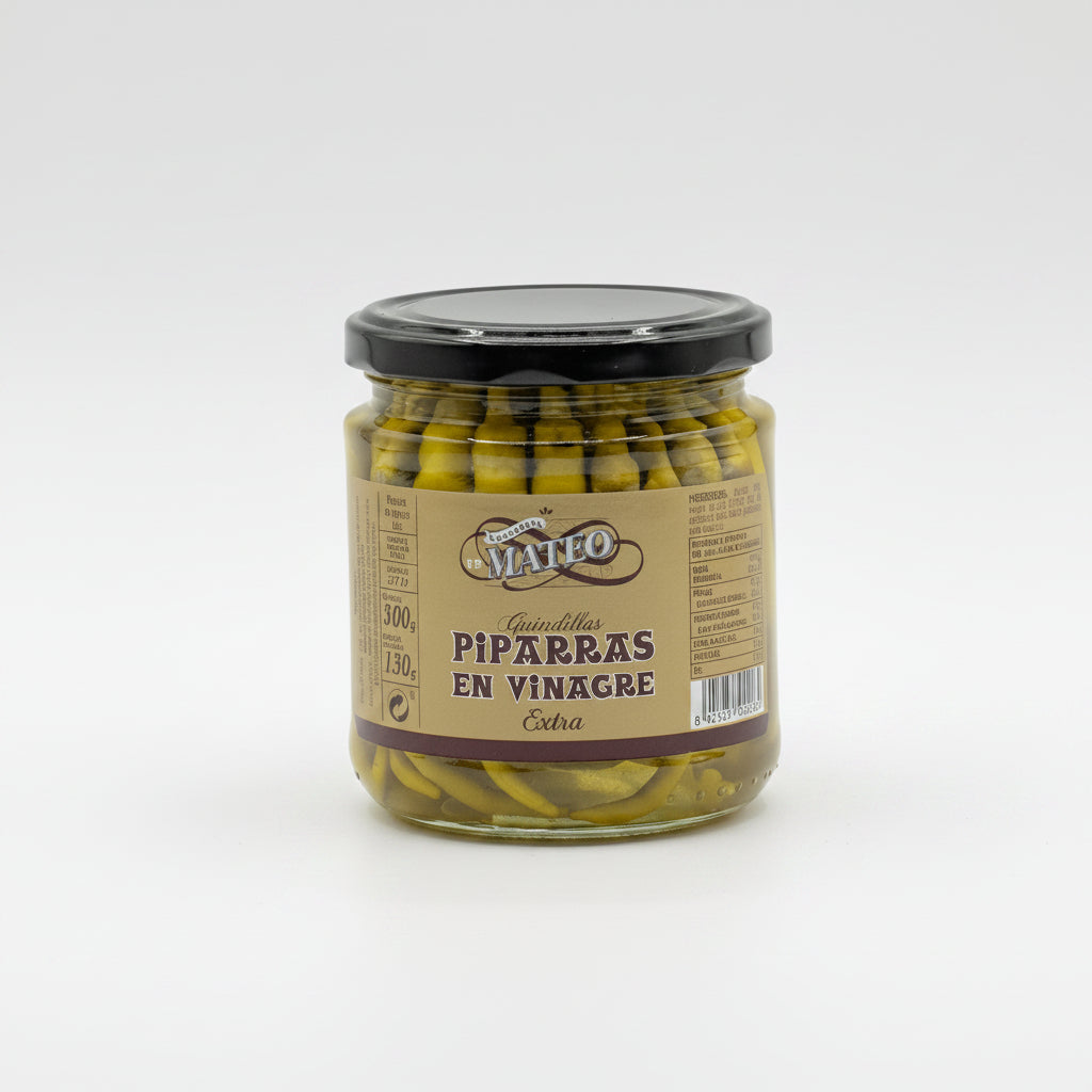 Piparra en vinagre extra- Mateos - Casa Alicia Ultramarinos