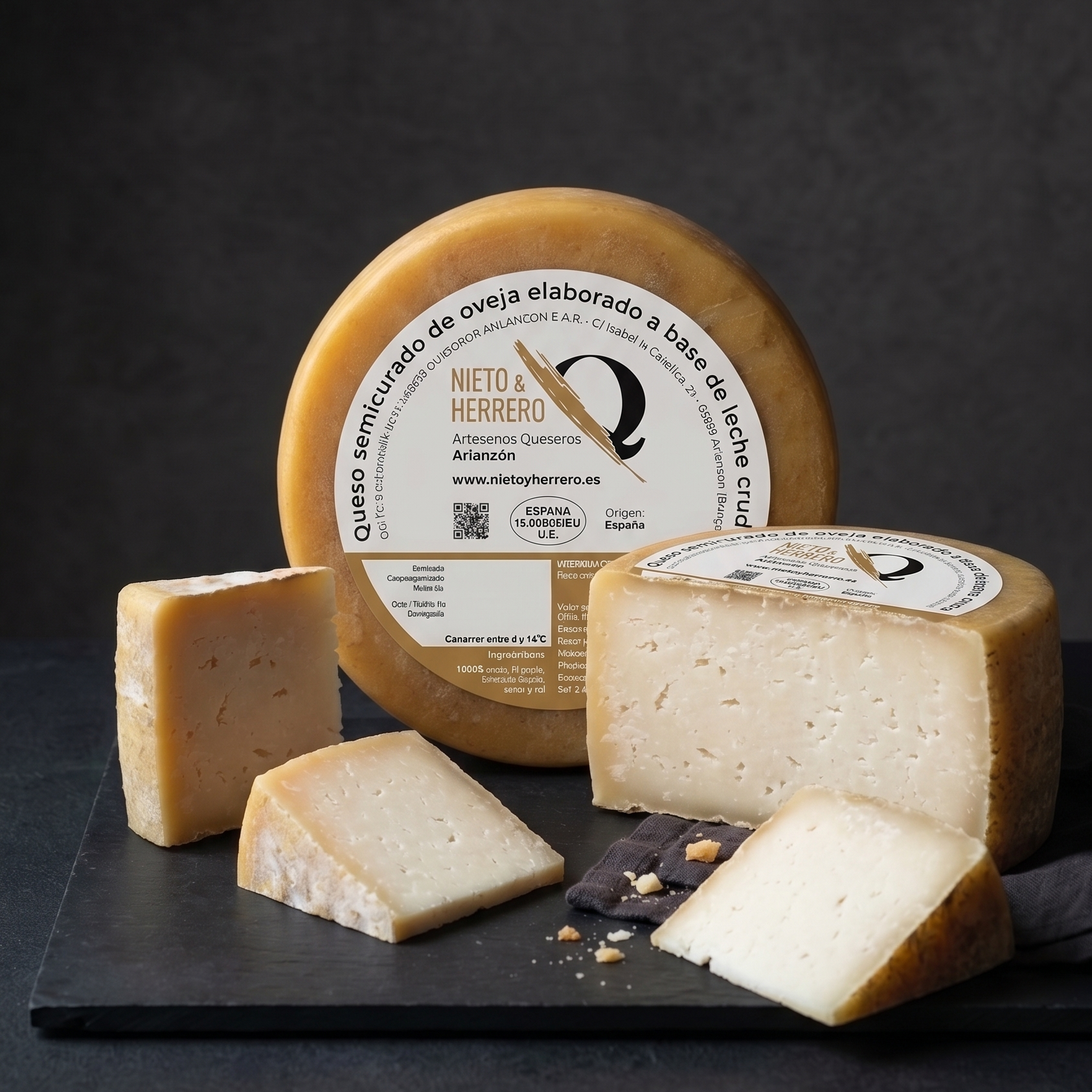 Queso artesano semicurado - Arlanzón - Casa Alicia Ultramarinos