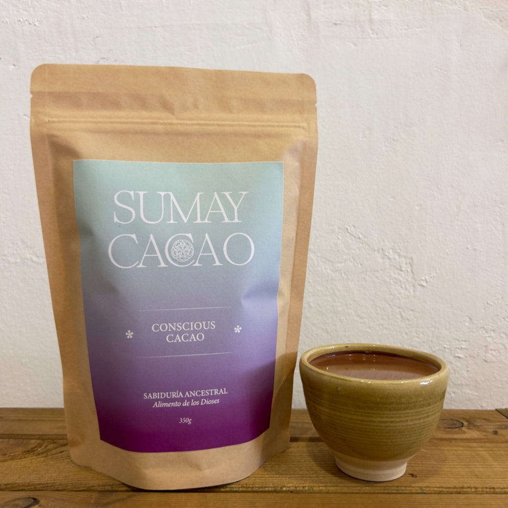 Kit Ritual del Hogar con Cacao Ceremonial – Copalera, Salvia y Vela - Casa Alicia Ultramarinos