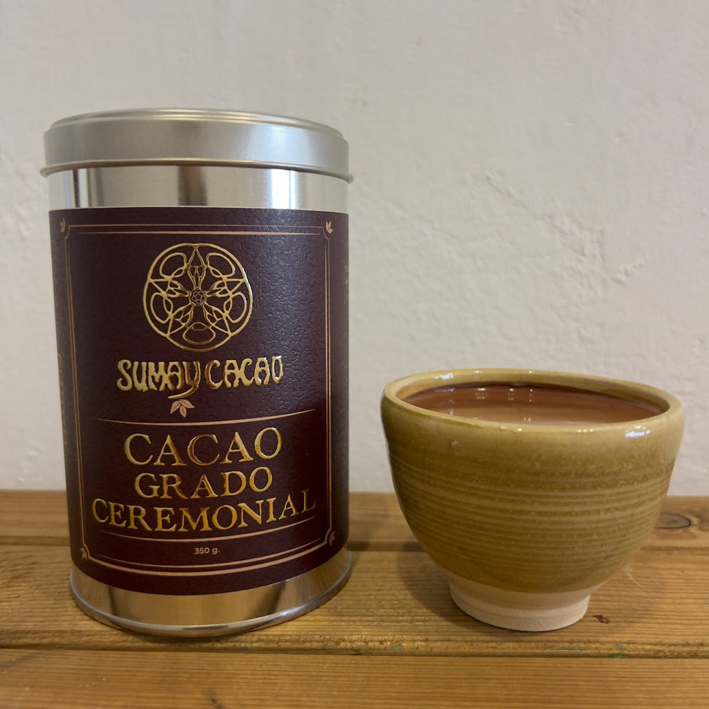 Ritual Esencial – Cacao Ceremonial + Taza - Casa Alicia Ultramarinos