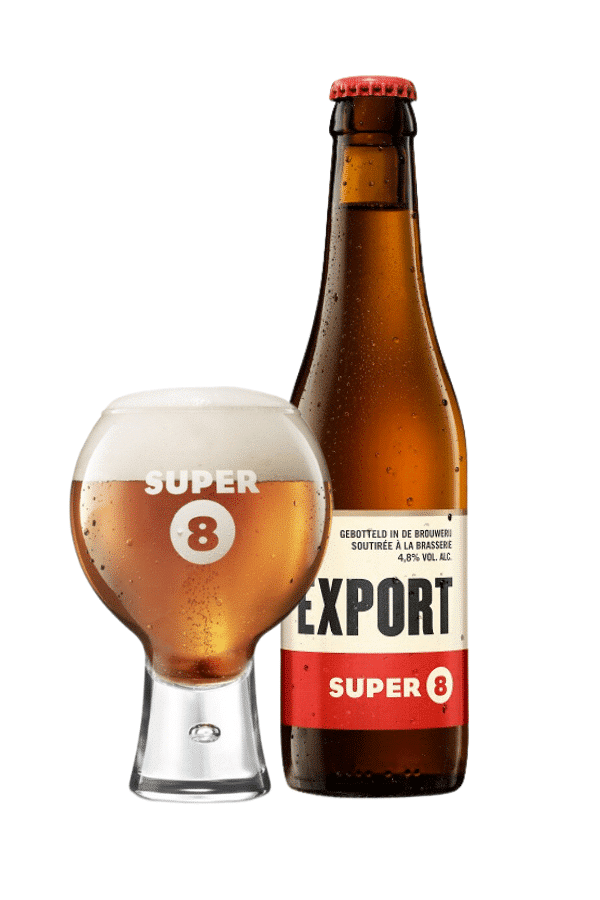 Super 8 Export | cerveza sin gluten