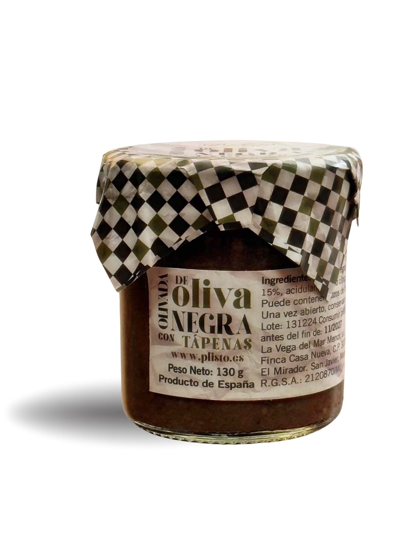 Crema de oliva negra con Tápenas