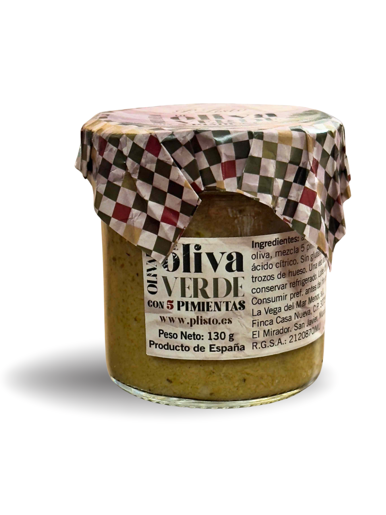 Olivada Verde a las 5 Pimientas