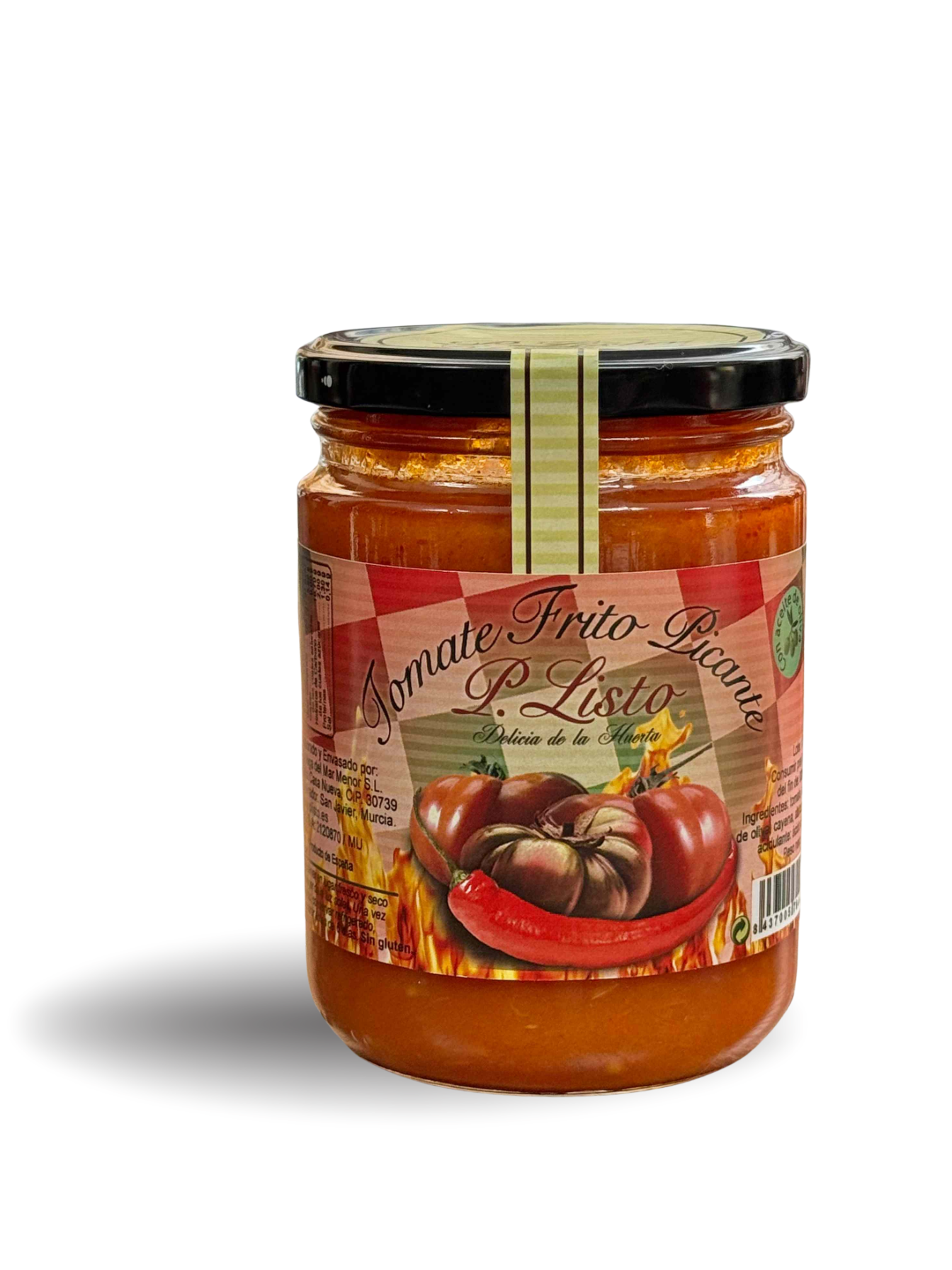 Tomate frito casero picante