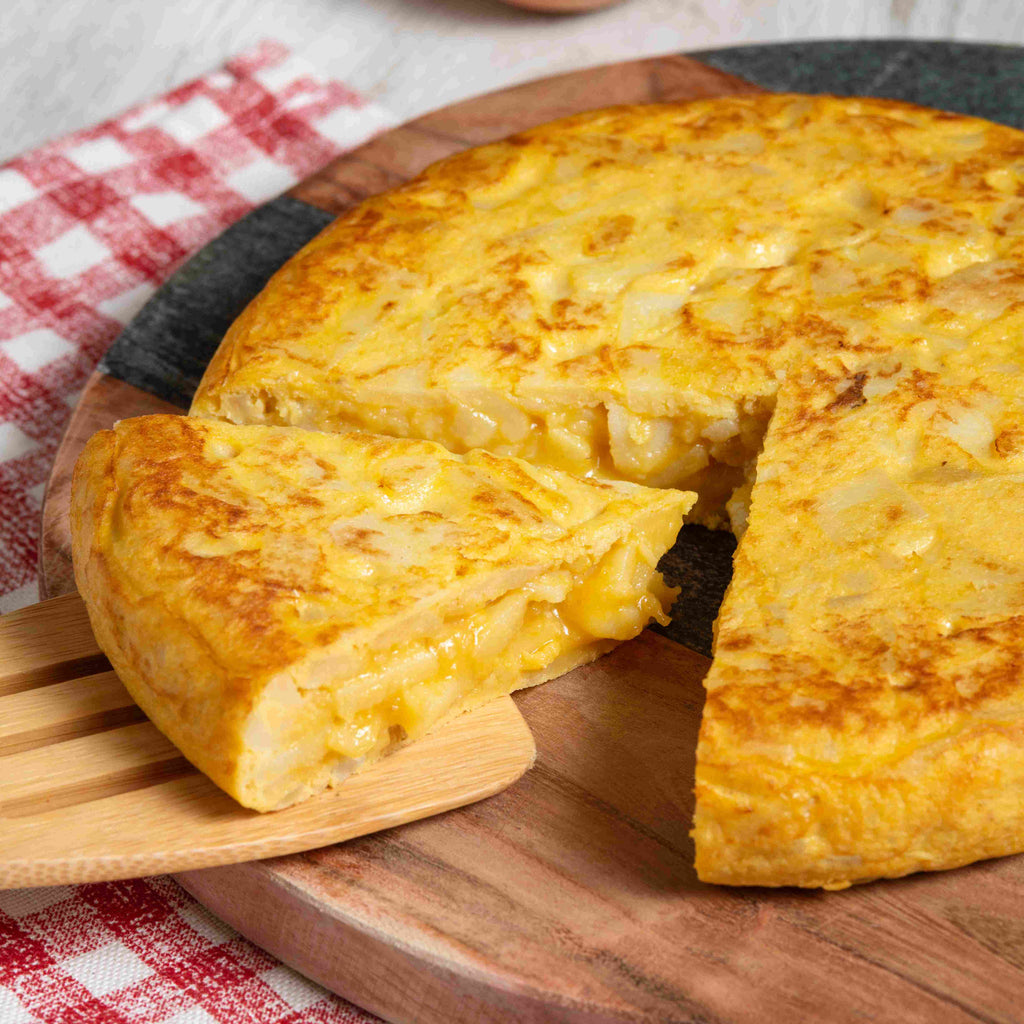Tortilla de patata. Lista para llevar