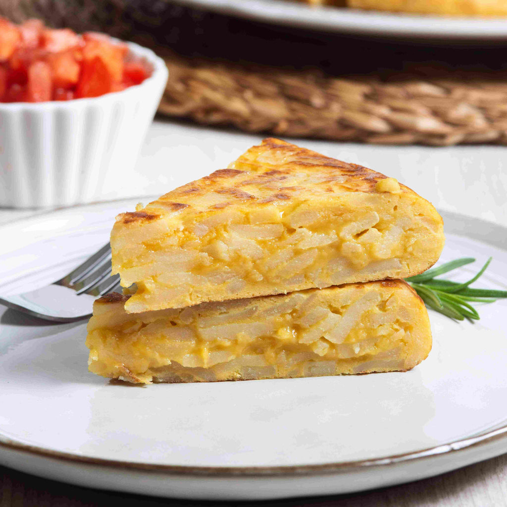Tortilla de patata. Lista para llevar