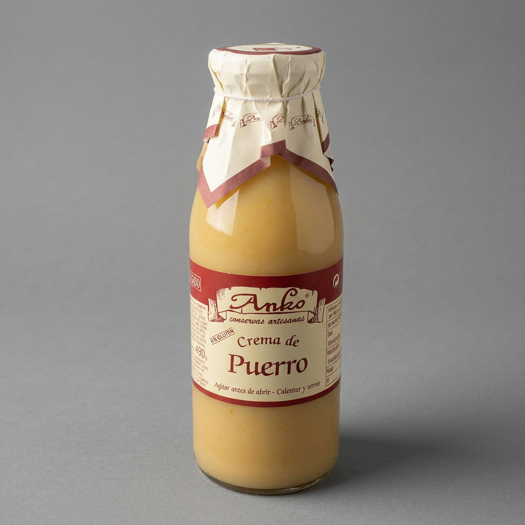 Crema de puerro con patatas - Anko - Casa Alicia Ultramarinos