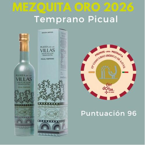 AOVE ED. ESPECIAL. 500ML TEMPRANO PICUAL I.G.P. - Casa Alicia Ultramarinos