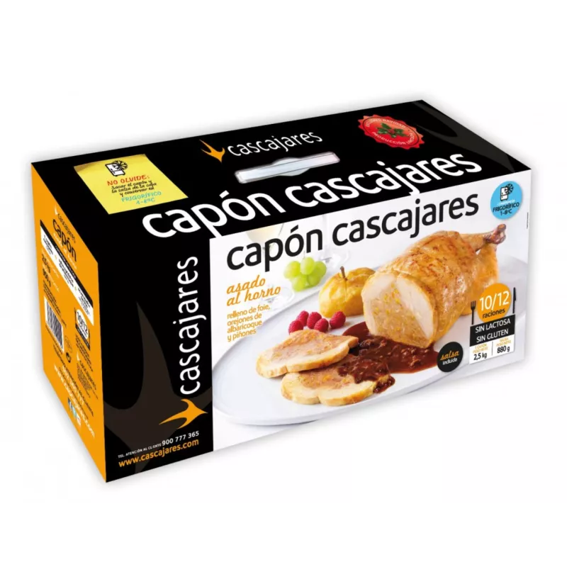 Capón asado - Cascajares