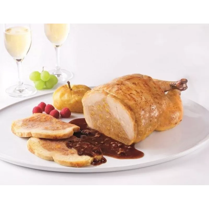 Capón asado - Cascajares