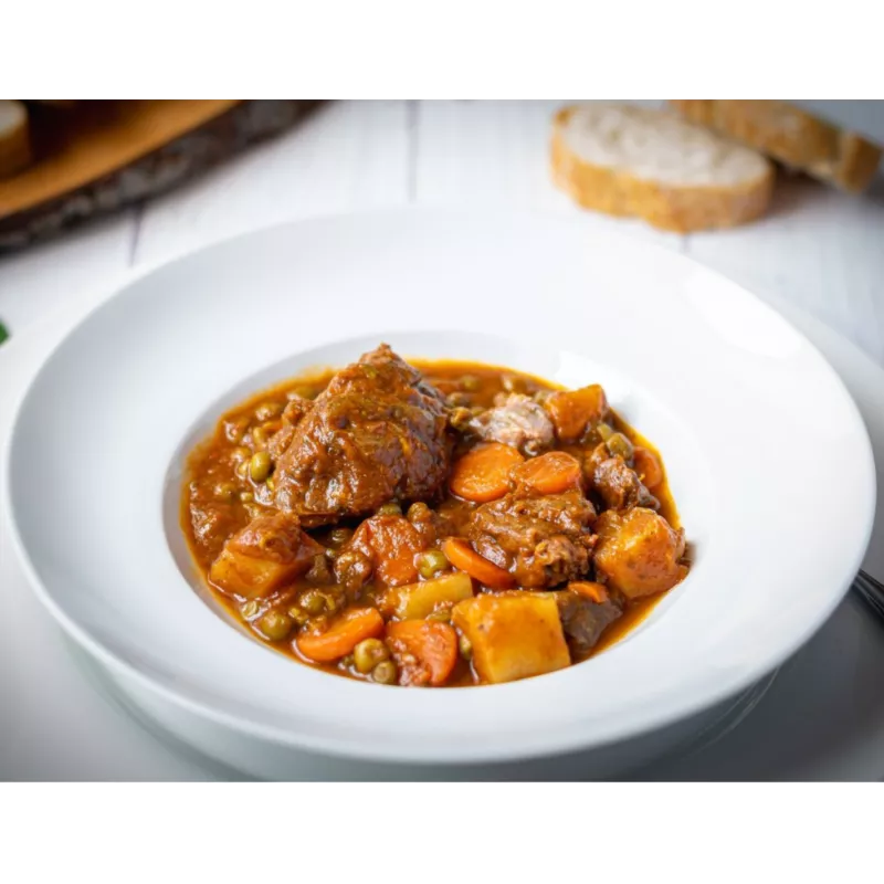 Guiso de ternera a la jardinera- Cascajares