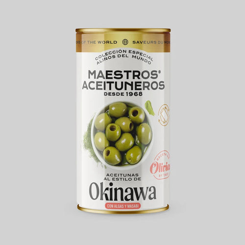 Aceitunas al estilo Okinawa con AOVE - Maestros aceituneros