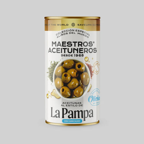 Aceitunas al estilo de La Pampa con AOVE - Maestros aceituneros
