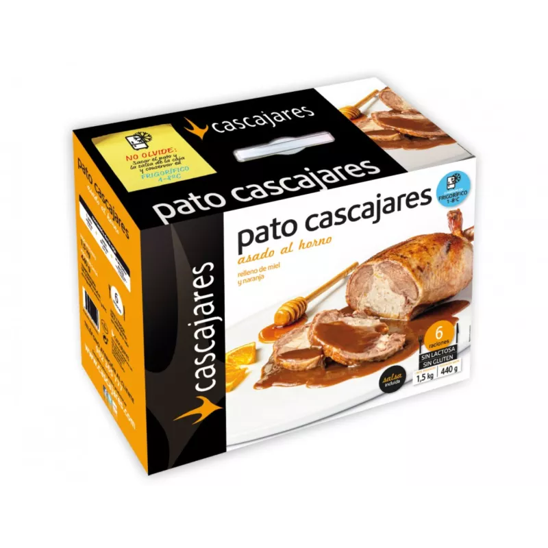 Pato relleno de miel - Cascajares