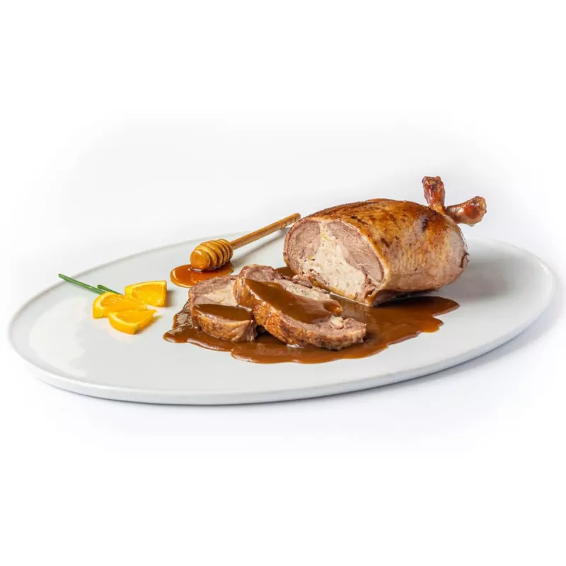 Pato relleno de miel - Cascajares