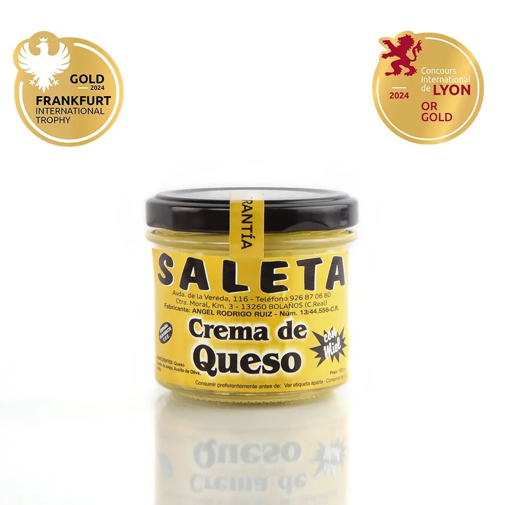 Crema de Queso con Miel