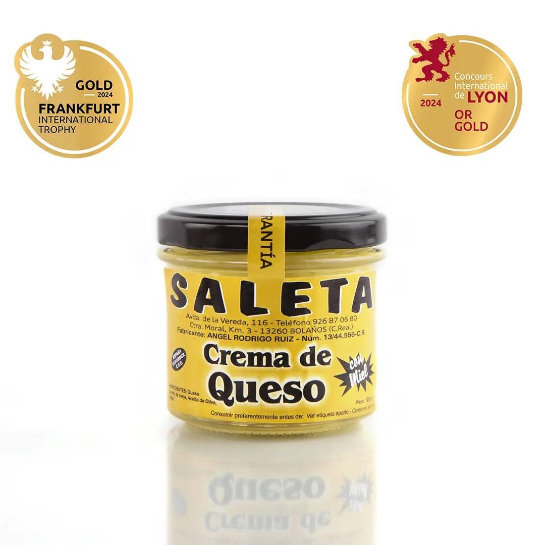 Crema de Queso con Miel