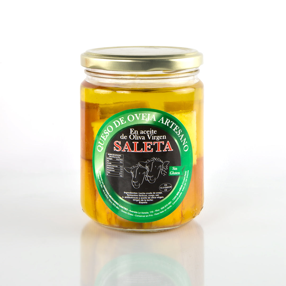 Queso Curado en Aceite de oliva