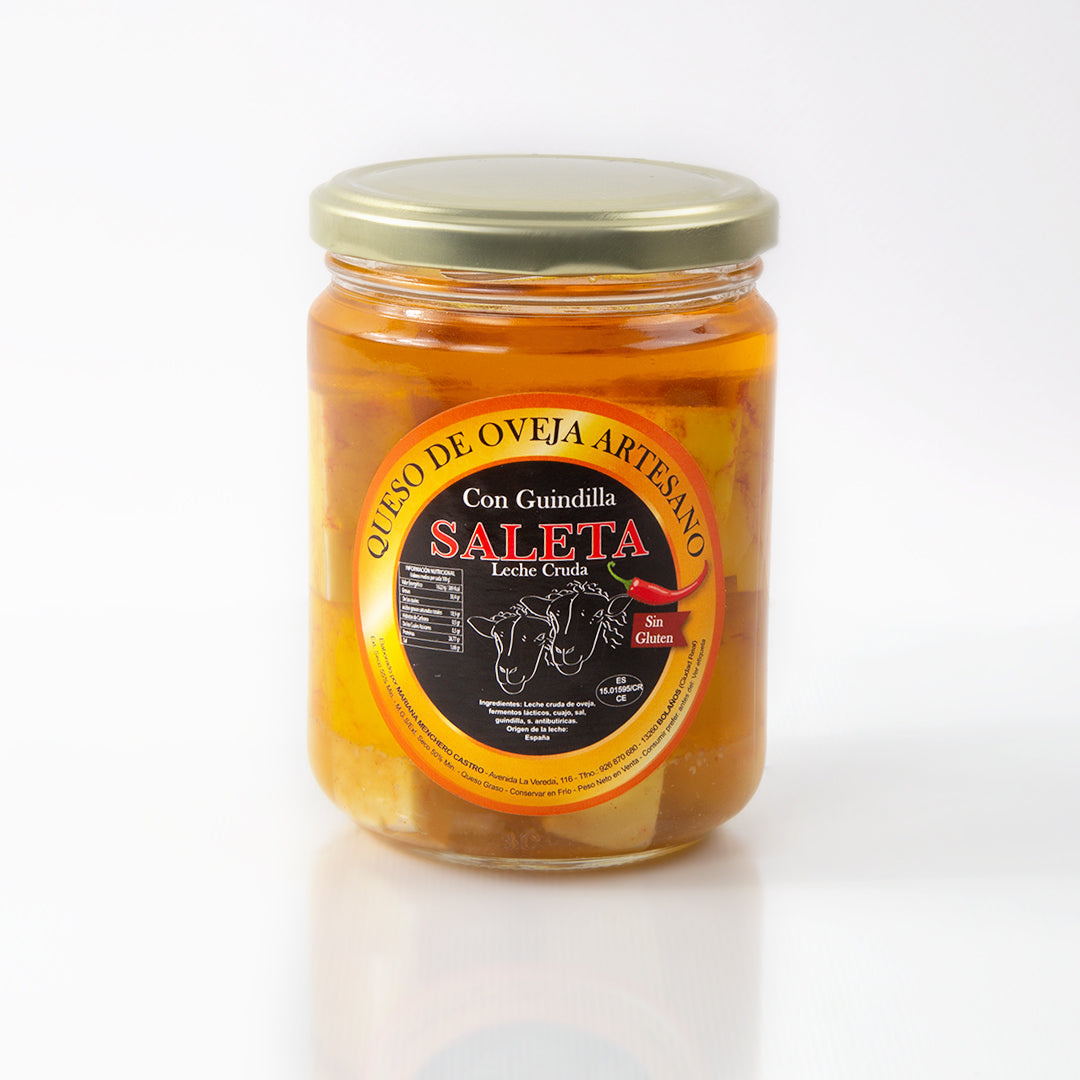 Queso Curado en Aceite de oliva