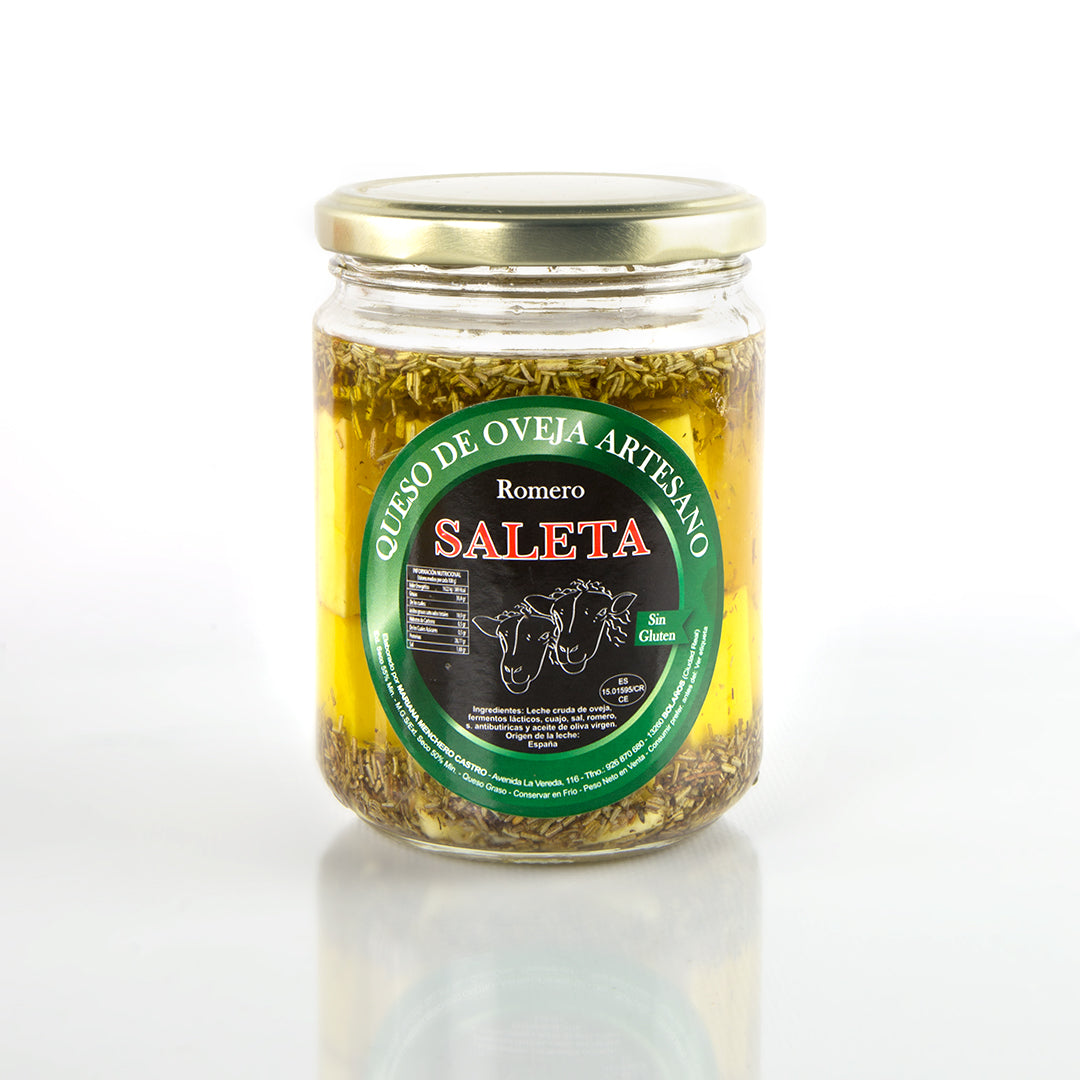 Queso Curado en Aceite de oliva