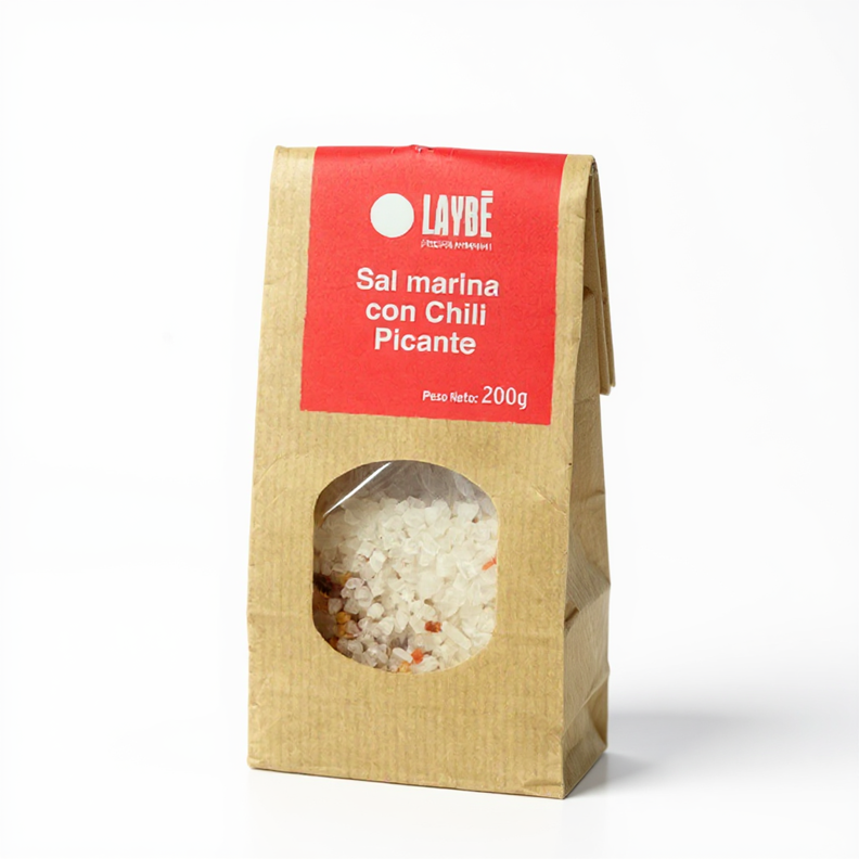 Recambio Molinillo Sal marina con Chili picante - Laybé
