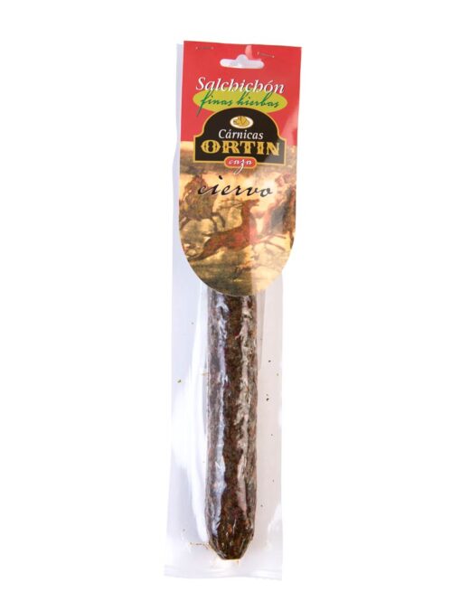 Salchicha de cervo con herbas finas - Teruel